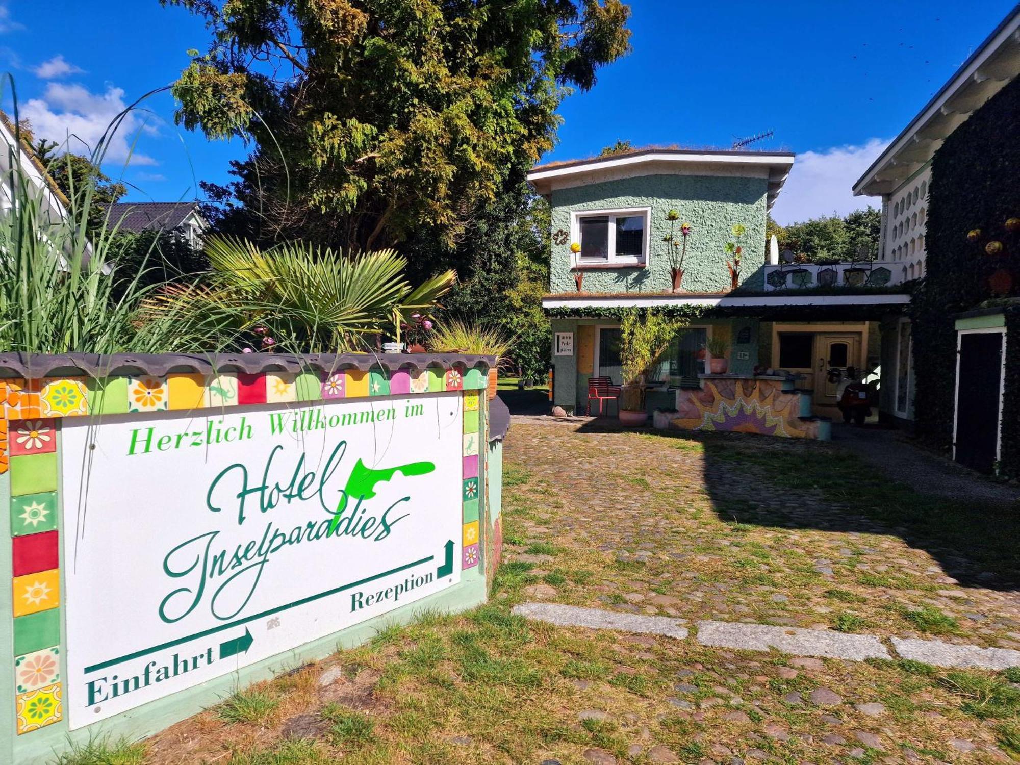 Hotel Garni Inselparadies ツィングシュト エクステリア 写真